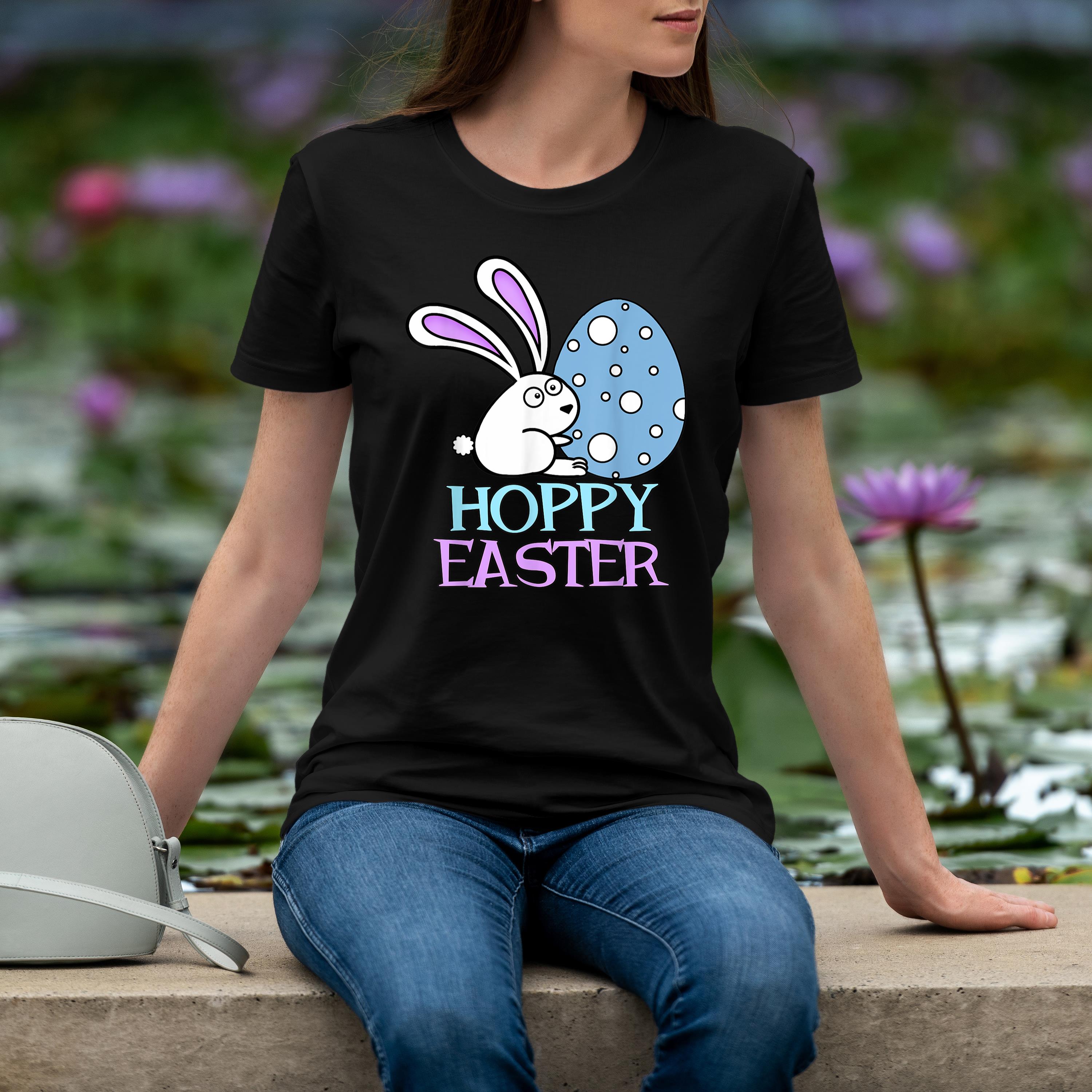 Hoppy Easter Day Bunny And Easter Egg Shirt 